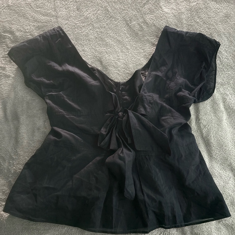 Burberry London RARE Y2K Vintage Babydoll Romantic Blouse - Picture 5 of 16